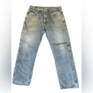 Wrangler 100% Cotton Regular Fit 38x 32 Jeans
